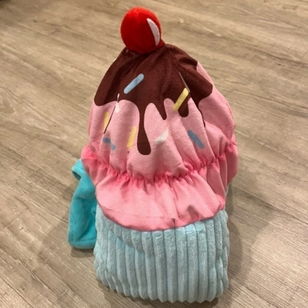 NWT Bootique Pet Costume Drizzled Delight Small Ice Cream Sundae